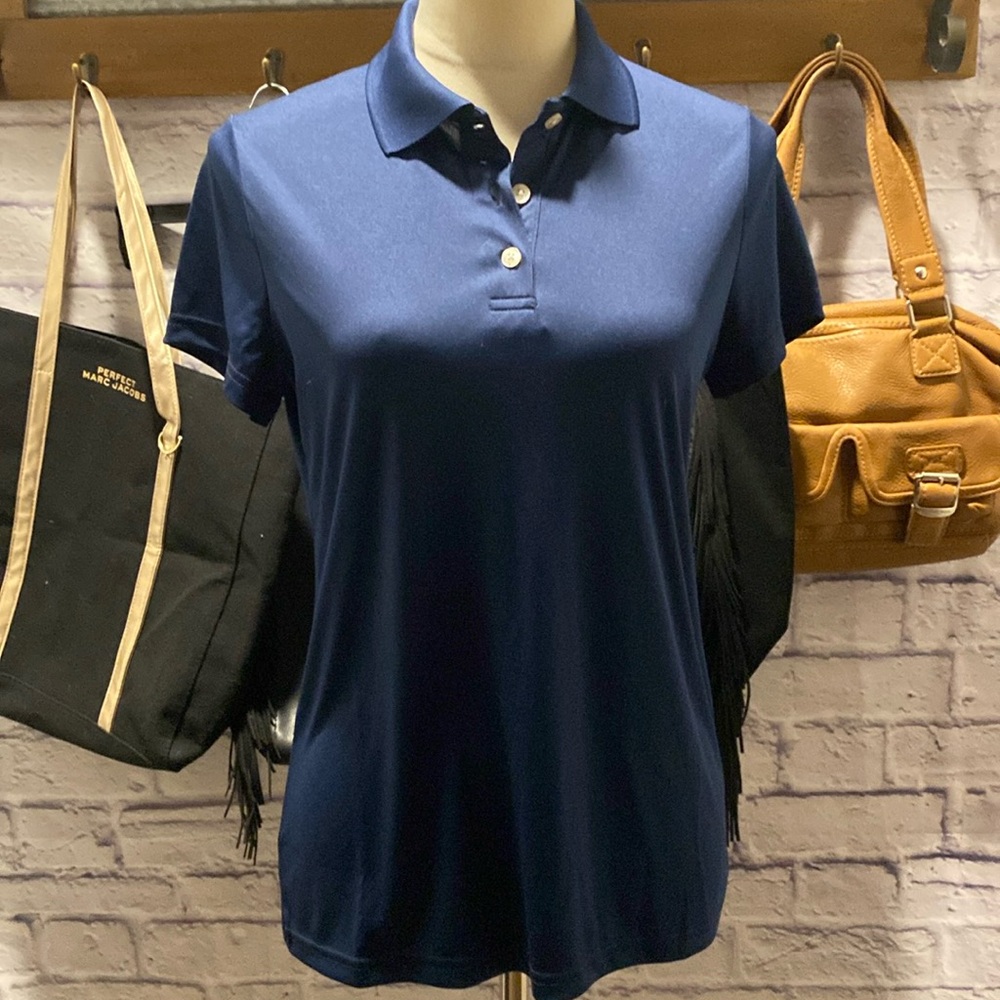 Some small navy cool dry polo NWOT